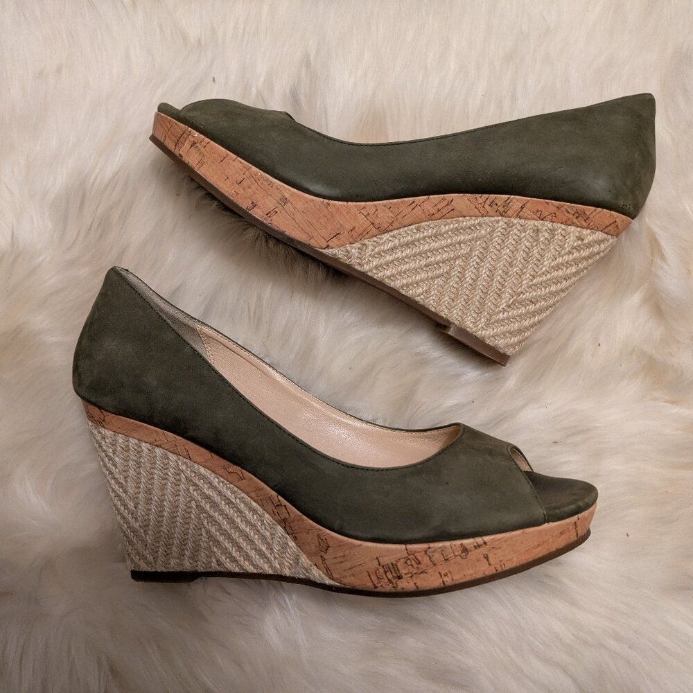 Cole Haan Women's Khaki and Tan Espadrilles